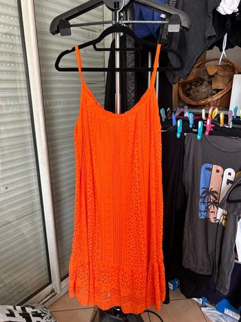 Robe d’été orange