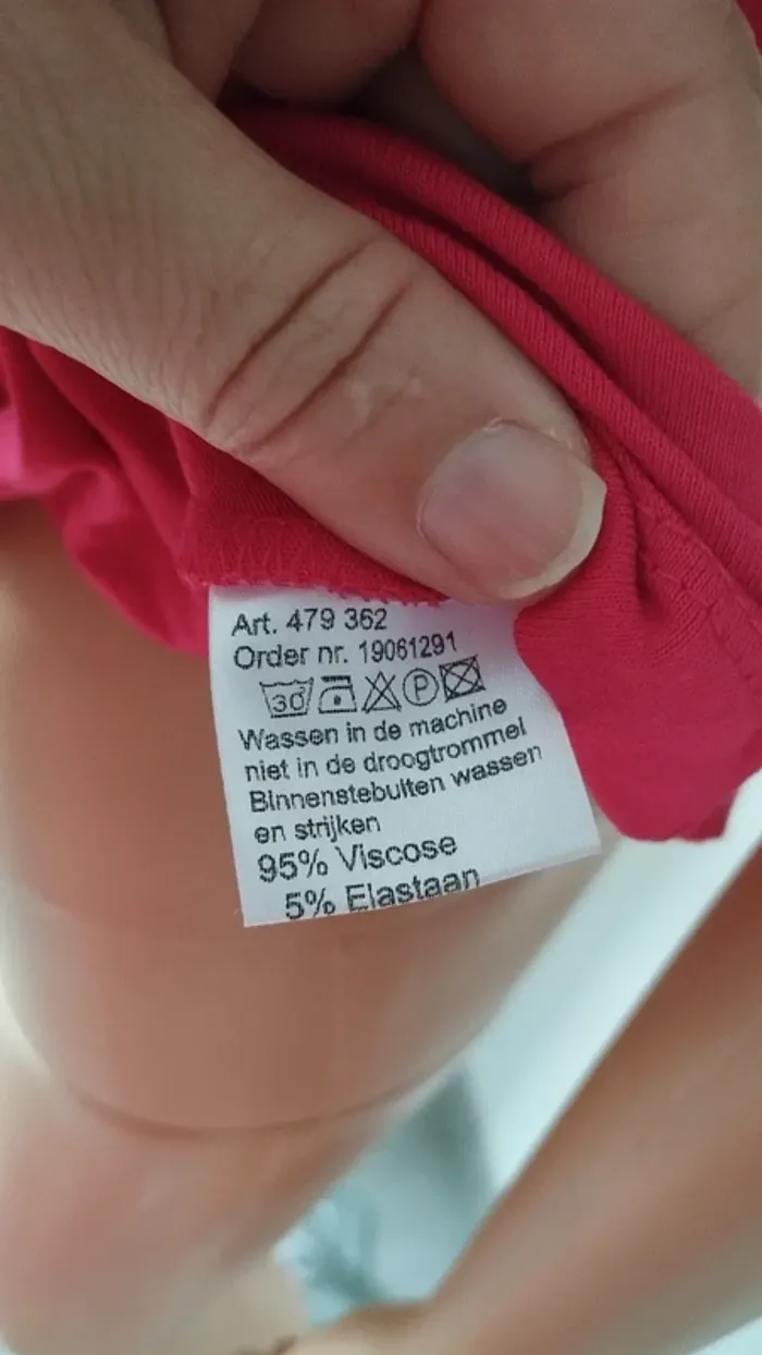Débardeur top rose fushia femme taille l - photo numéro 5
