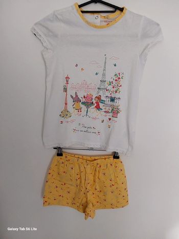 Pyjama sergent major fille 7 ans