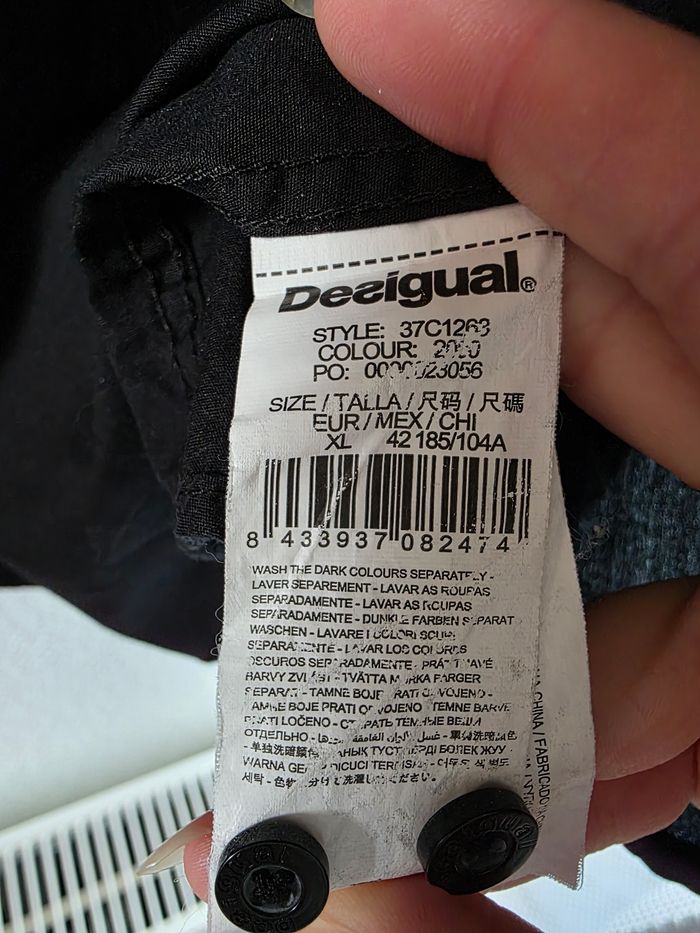 Chemise noire desigual taille xl - photo numéro 5