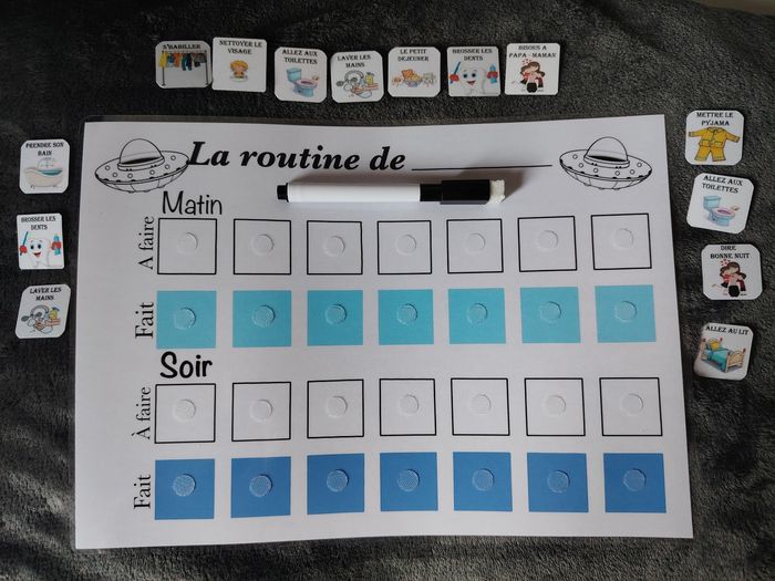 Ma routine du matin et soir pour garçon - photo numéro 5