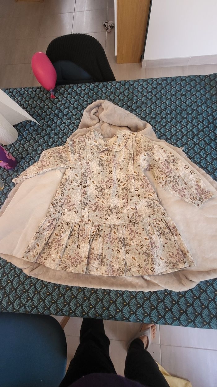 Ensemble manteau et robe 24 mois - photo numéro 4