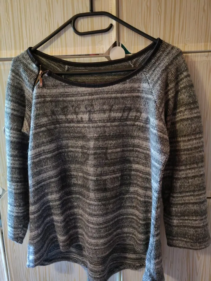 Pull femme manches 3/4