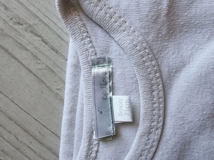 Lot de 2 bodys 9 mois - photo numéro 2