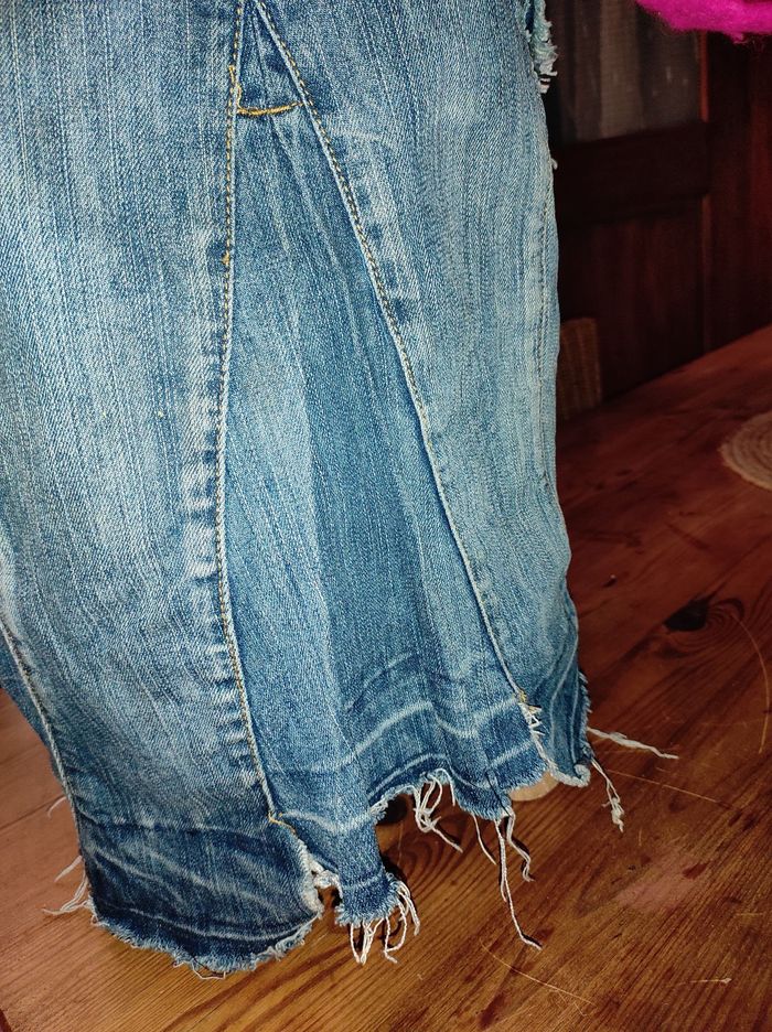 Jupe grunge en jean - photo numéro 7