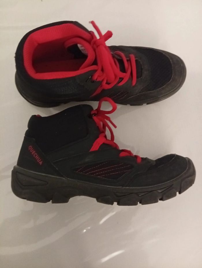 Chaussures de randonnée enfant avec lacets MH100 - photo numéro 4
