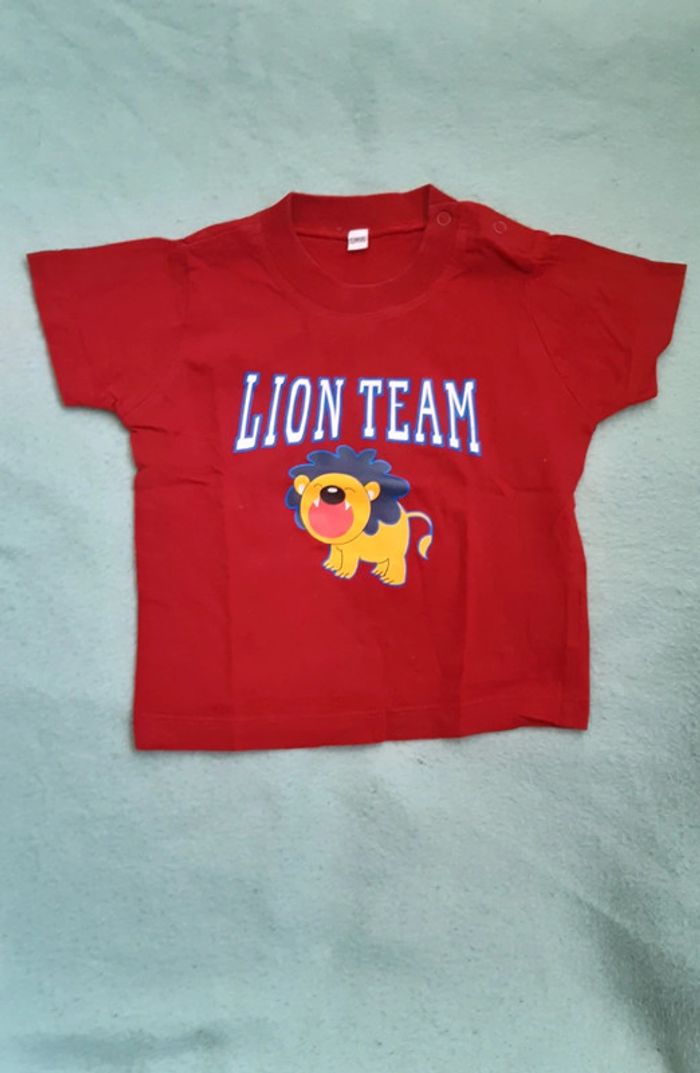 Tee-shirt manches courtes 1an 12mois