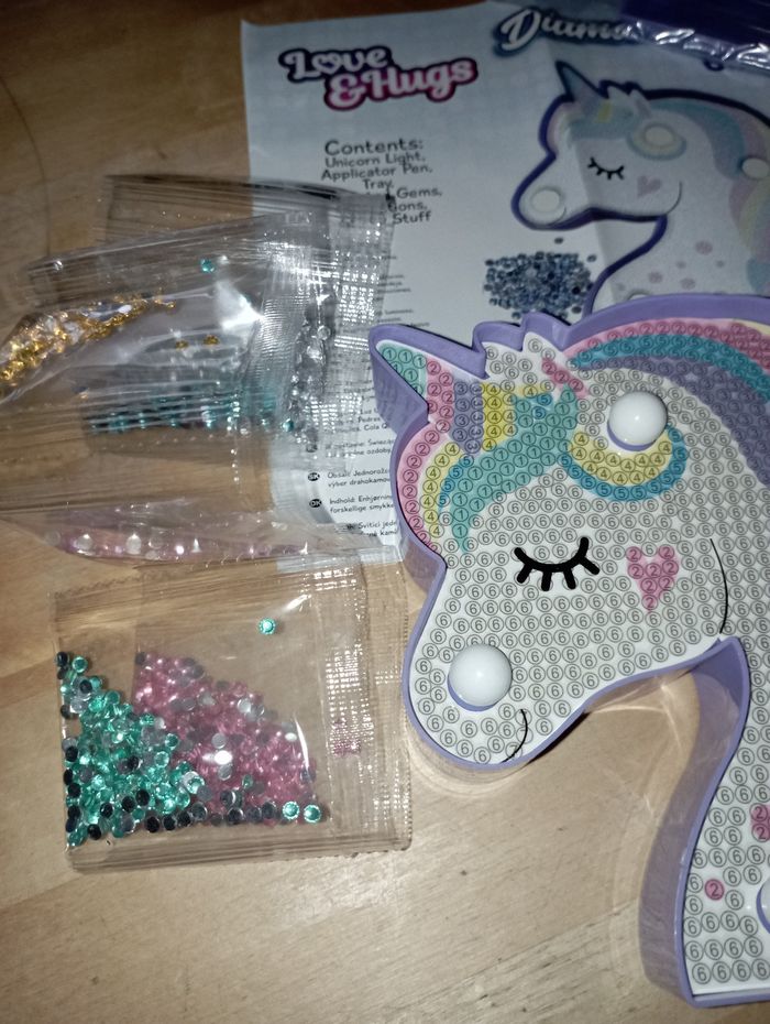 Lampe diamant painting - photo numéro 5