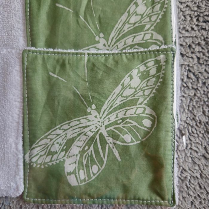 10 lingettes lavables 12x12 cm - photo numéro 4