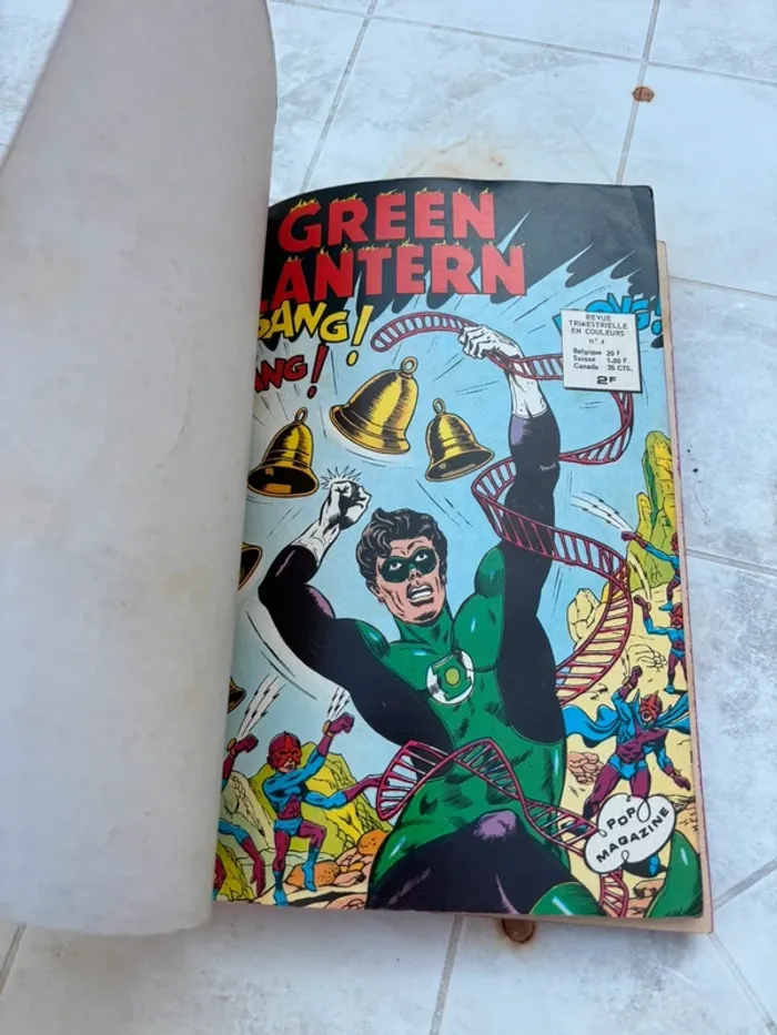 BD vintage Green Lantern  Recueil comics en français (édition européenne) - photo numéro 2