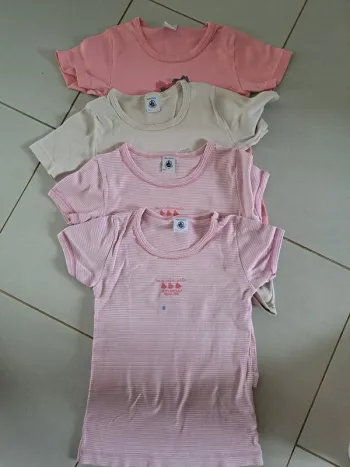 Maillots de corps 8 ans