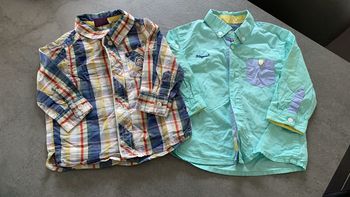 2 chemises 6 mois