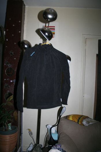 🌸Pull polaire noir  Taille 34 " Decatlon Quechua "🌸