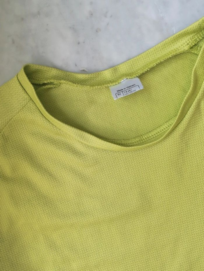 Tee-shirt sport respirant 7/8 ans - photo numéro 3