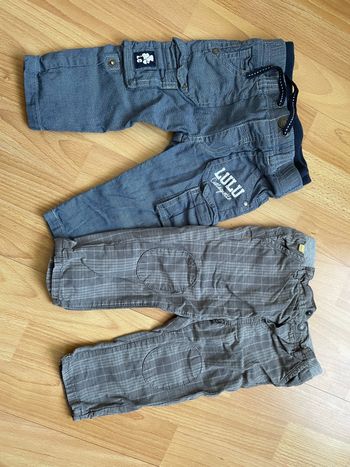 Lot pantalons 12 mois