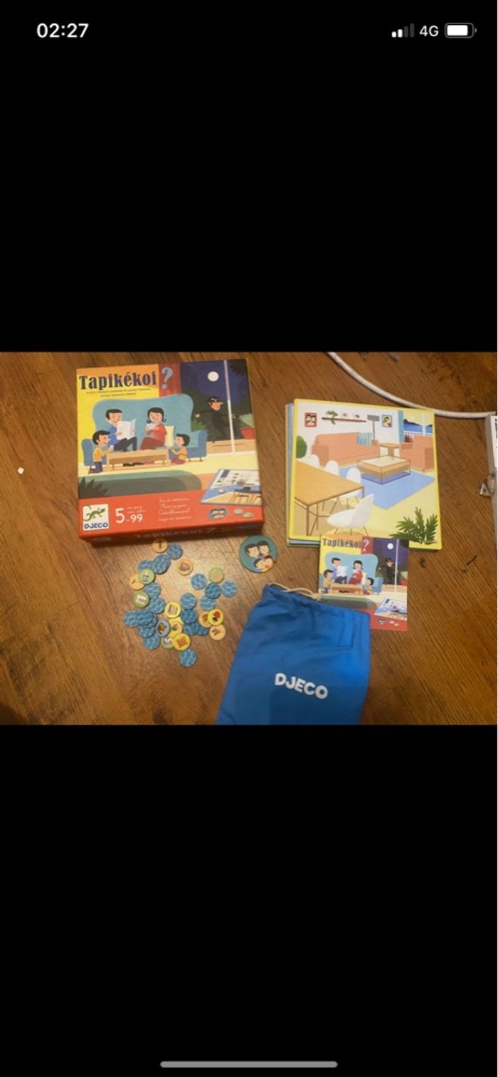 Jeux de société  enfant tapikékoi - photo numéro 2