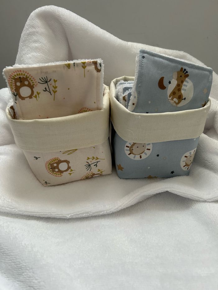 Panière +16 lingettes