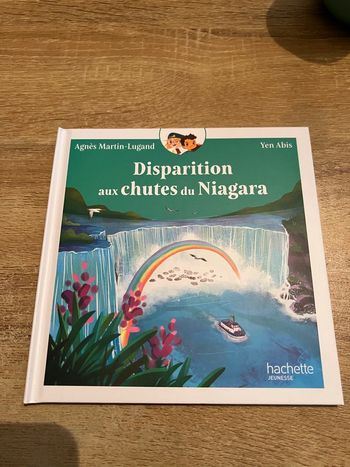Livre disparition aux chutes du Niagara 
