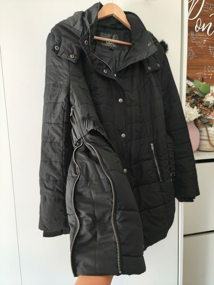 Manteau doudoune grossesse et portage - photo numéro 4