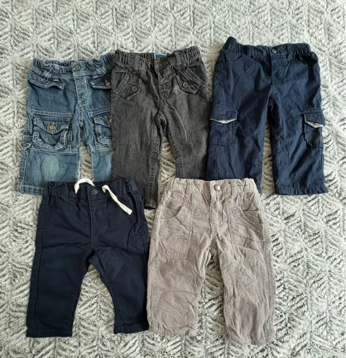 Lot de 9 pantalons 9 mois - photo numéro 3