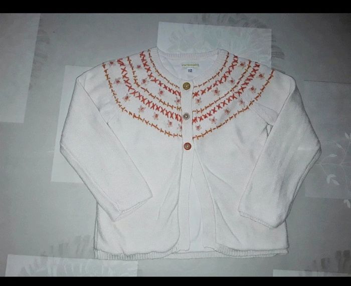 🟣 6 ans Gilet Vertbaudet 🟣