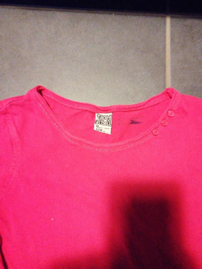 Tee-shirt manche longue tape à l'œil 8 ans - photo numéro 2