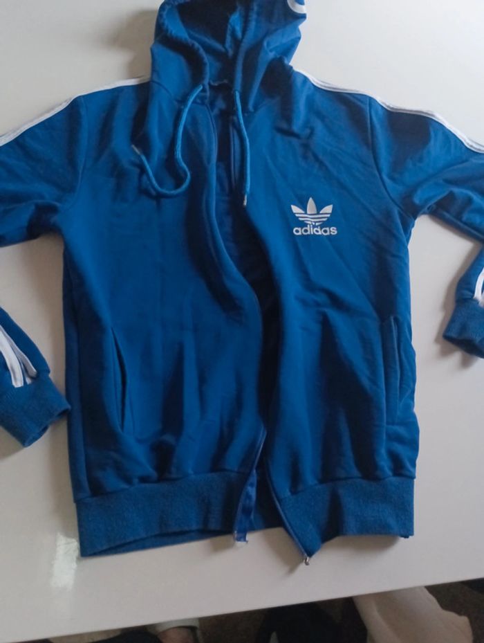 Veste à capuche homme Adidas taille S