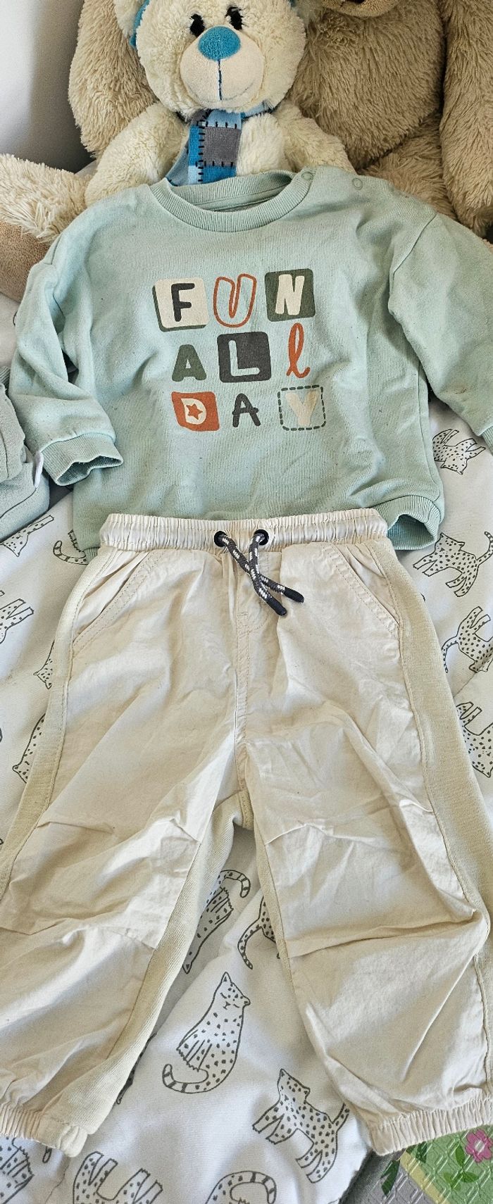 Lot de 3 ensembles bébé garçon en 18 mois - photo numéro 4