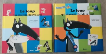 Lot de 2 livres neufs "le loup" - Éditions AUZOU