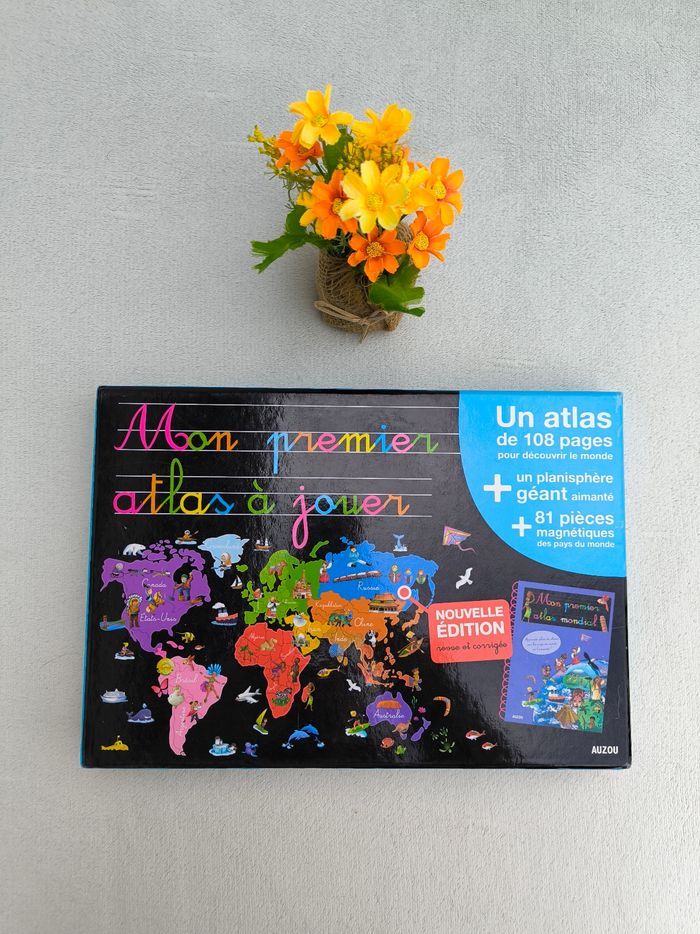Mon premier atlas à jouer Auzou