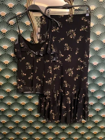 Ensemble jupe  femme Zara, collection 2025, taille L/XL