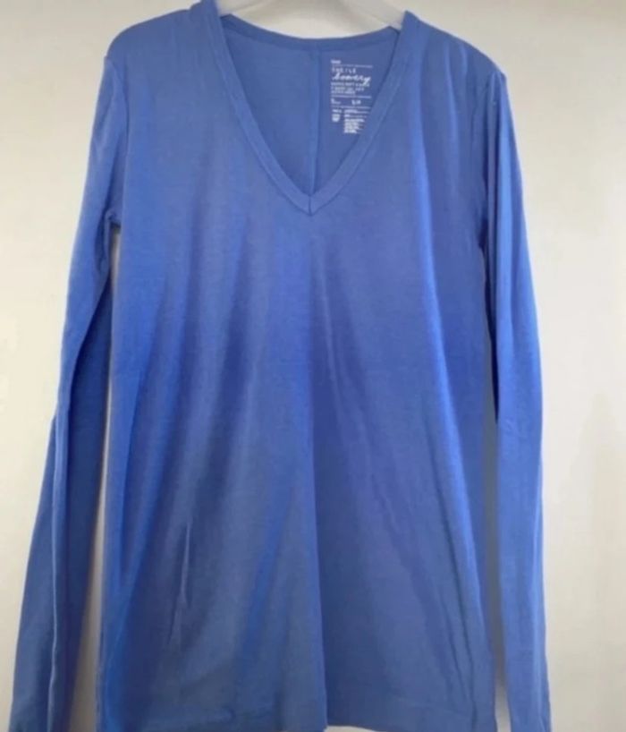 T-shirt de marque gap, col en V ultra doux taille S