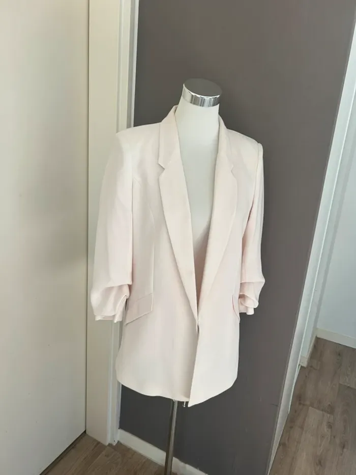 Nafnaf veste, blazer  crème nude  taille 38/M