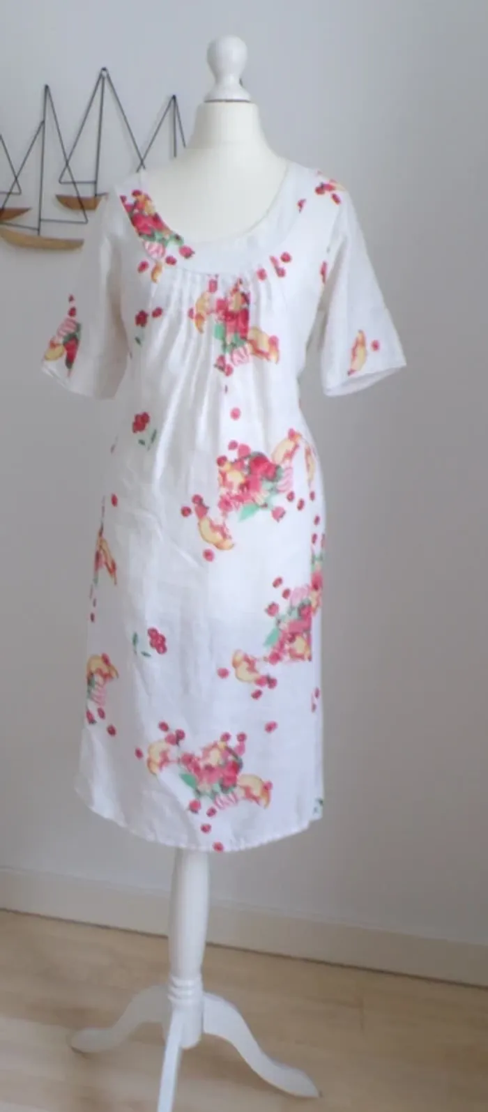Robe lin_motifs été Talia Benson - photo numéro 9