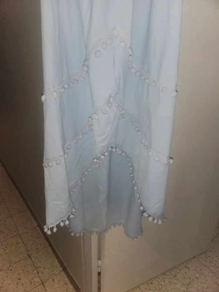Robe bleu bustier - photo numéro 2
