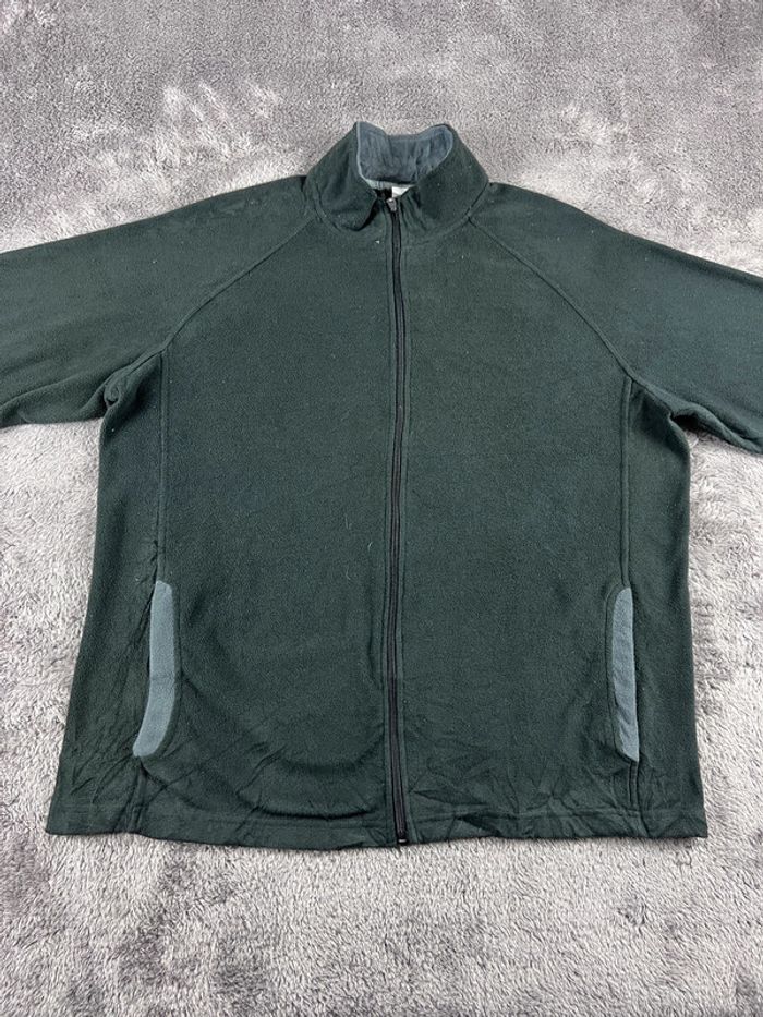 Veste Polaire Starter Zippée – Noir & Gris Anthracite – Taille L - photo numéro 6