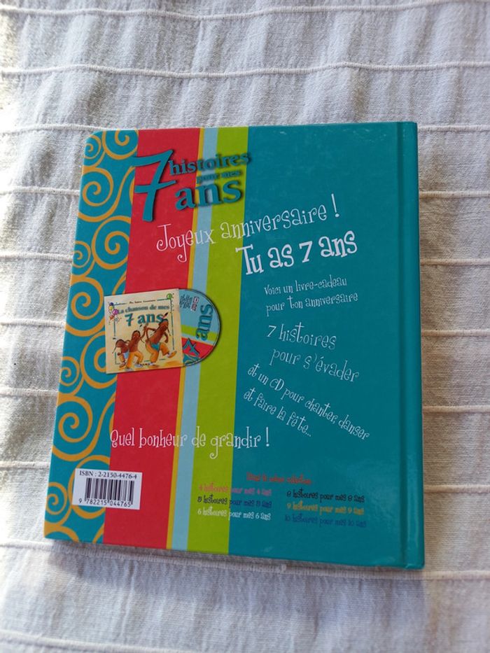 Livre cd pour mes 7 ans - photo numéro 2