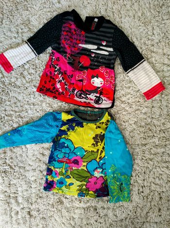 Lot de 2 T-shirt manches longues Catimini