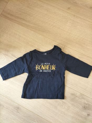 Sweat Kiabi le petit bonheur de maman