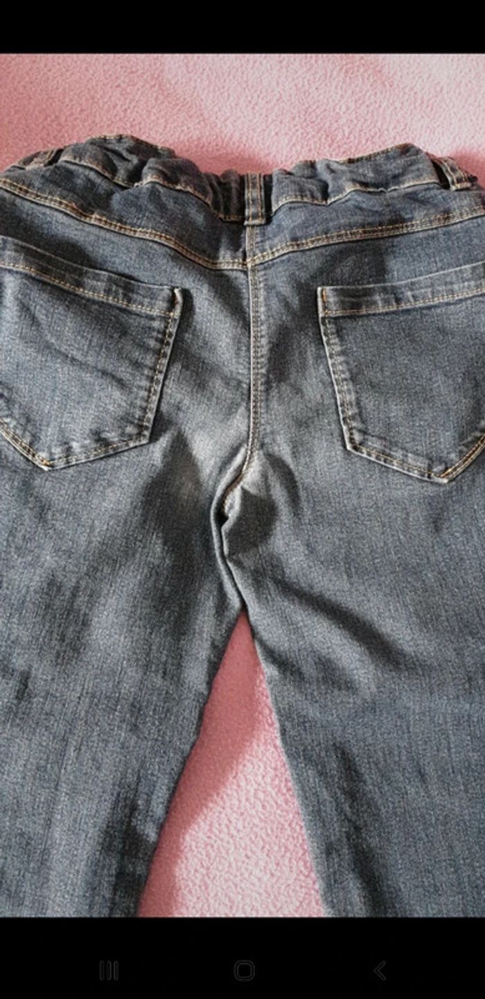 Jeans fille slim fit 12 ans kiabi - photo numéro 4