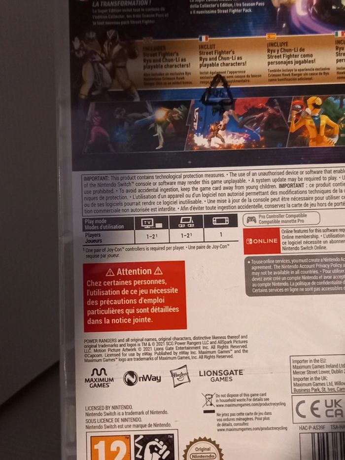 Switch power ranger battle for grid super édition - photo numéro 7