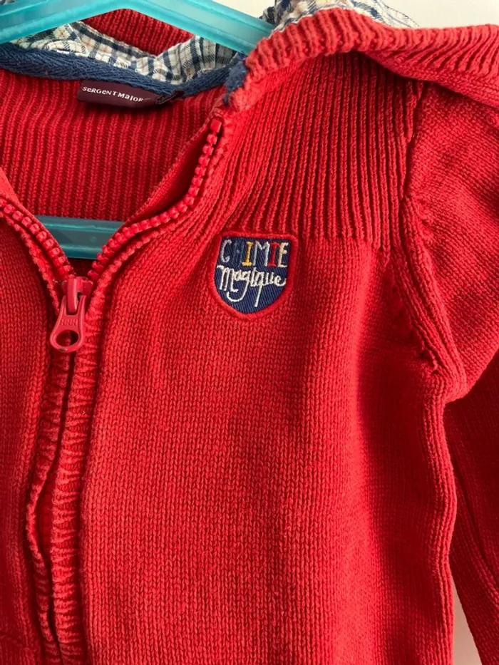 Gilet 3 ans sergent Major - photo numéro 2