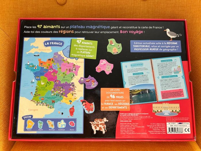 Jeu Ma Première Carte de France - photo numéro 5