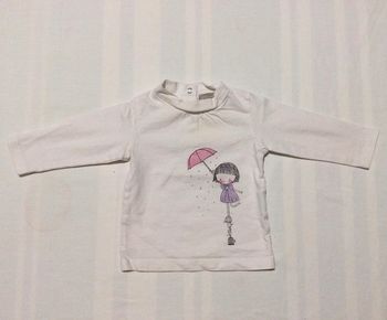 T-shirt manches longues 3 mois
