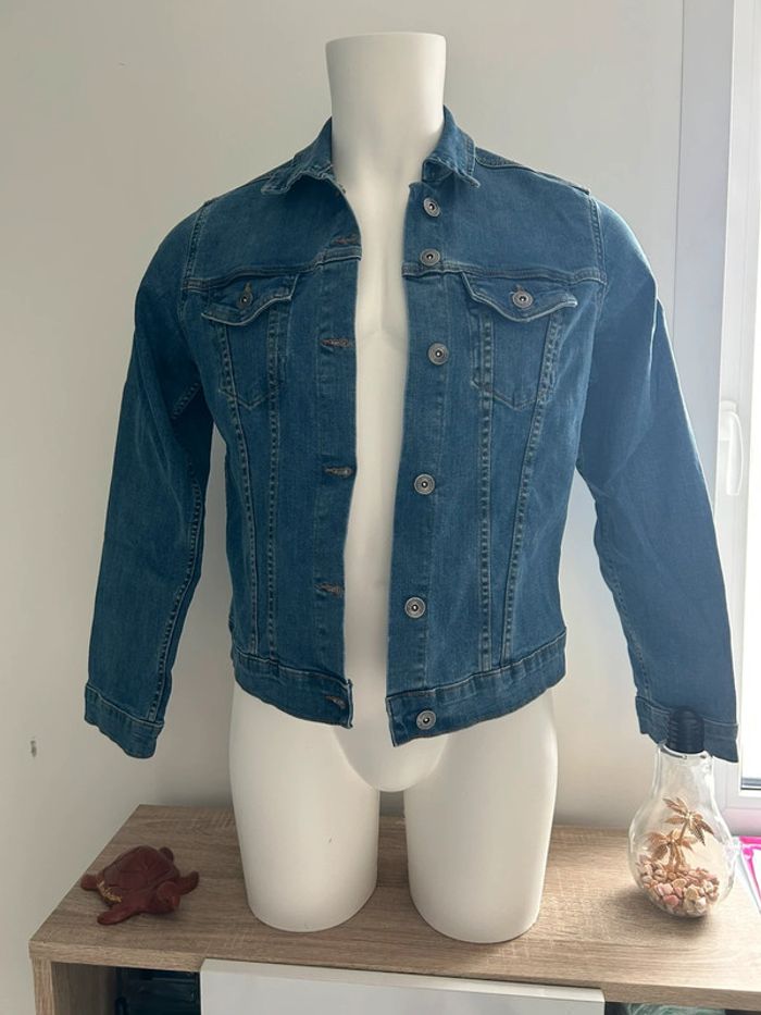 Superbe veste en jean femme