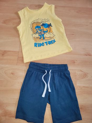 Pyjama short et marcel 4 ans in extenso