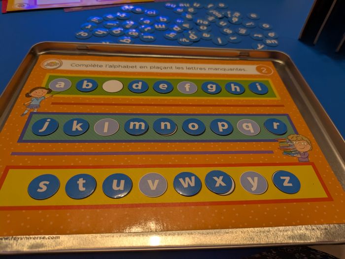 Jeu éducatif  "J'apprends les mots " avec des aimants - photo numéro 5