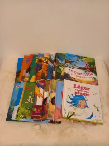 Lot de 20 livres