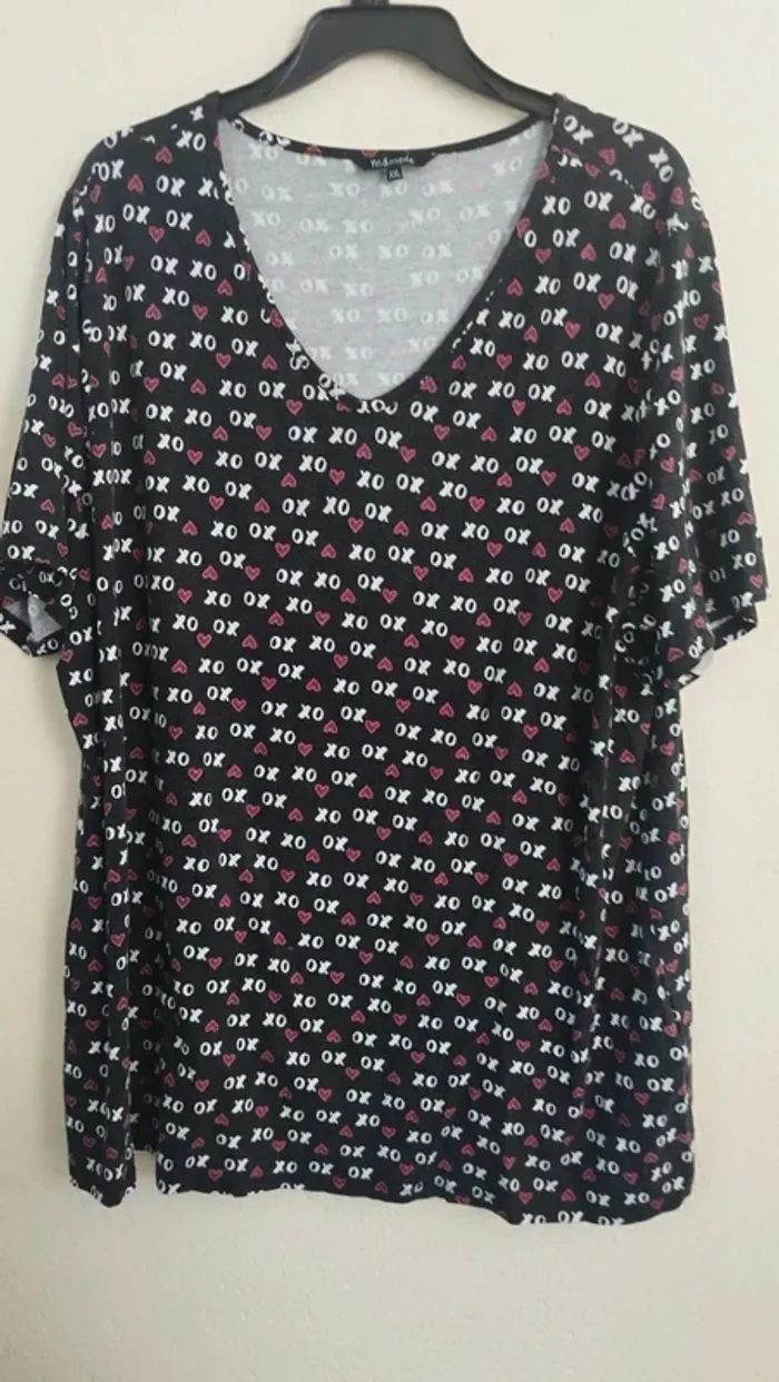 Tunique coeurs - MS mode - taille 52