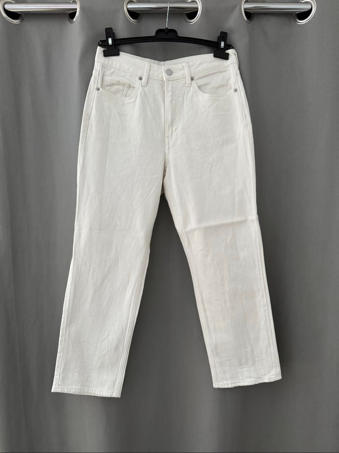 Jean blanc taille 38